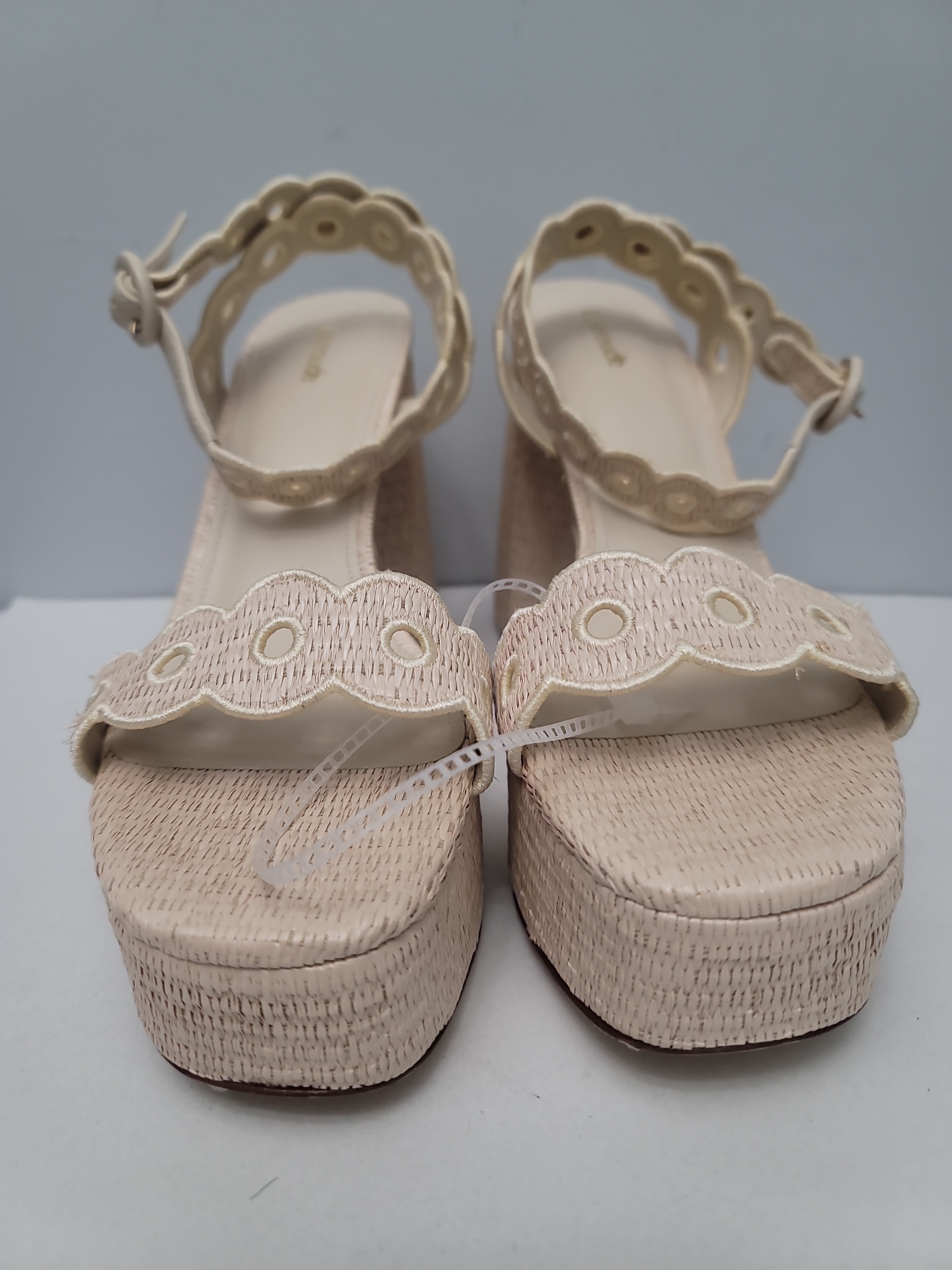 Larroud Dolly Broderie Platform Sandal